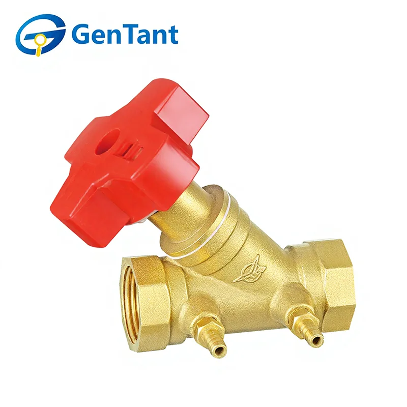 Zawór równoważący z blokadą cyfrową