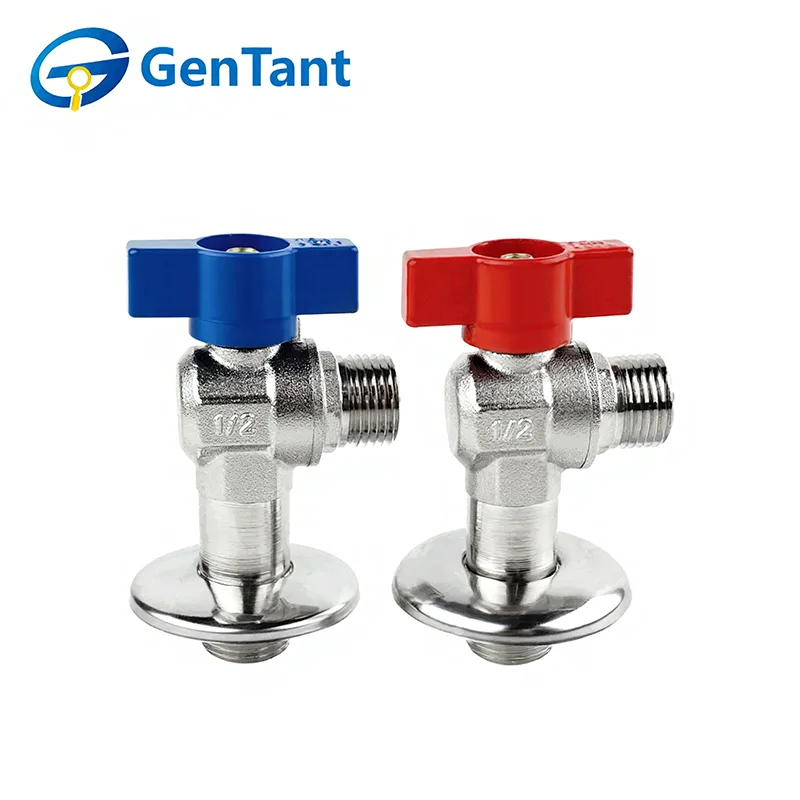 Zawór kulowy o przedłużonym kącie gazowym